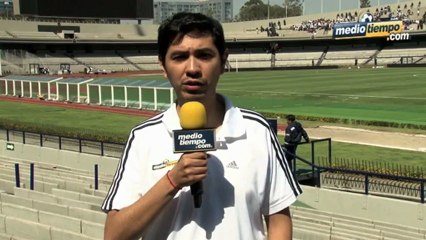 Servin molesto con arbitraje tras el partido ante Chivas.mov