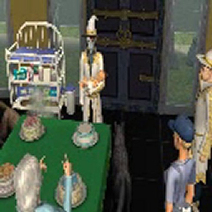 The Sims 2 z niemowlaka do Małego dziecka+wilk gryzie pracę domową sima