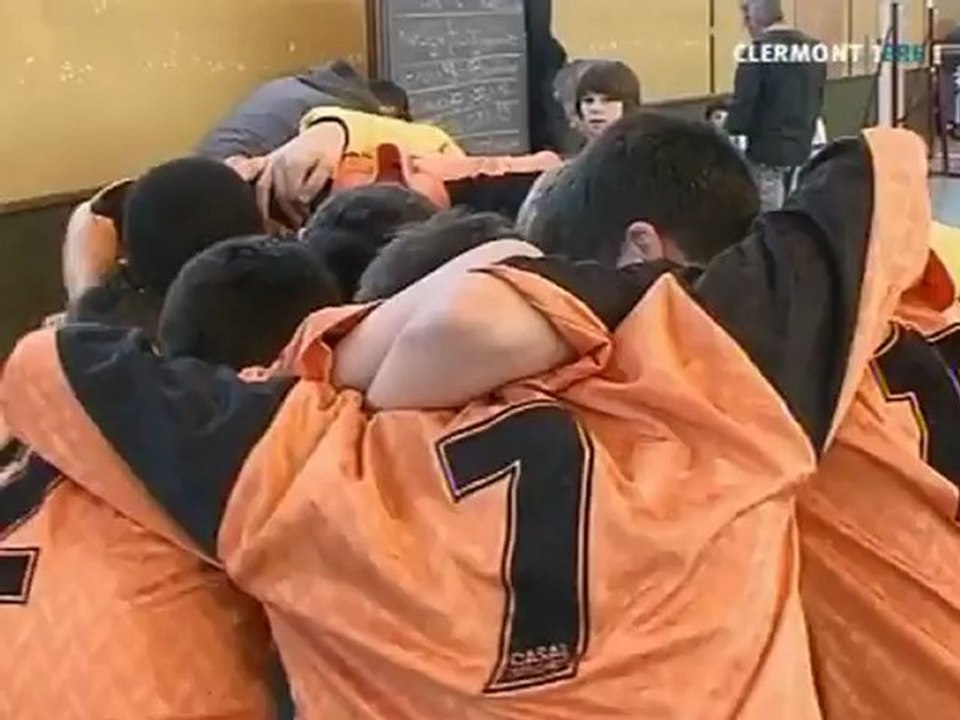 UNSS- des jeunes handballeurs (Clermont-Ferrand)