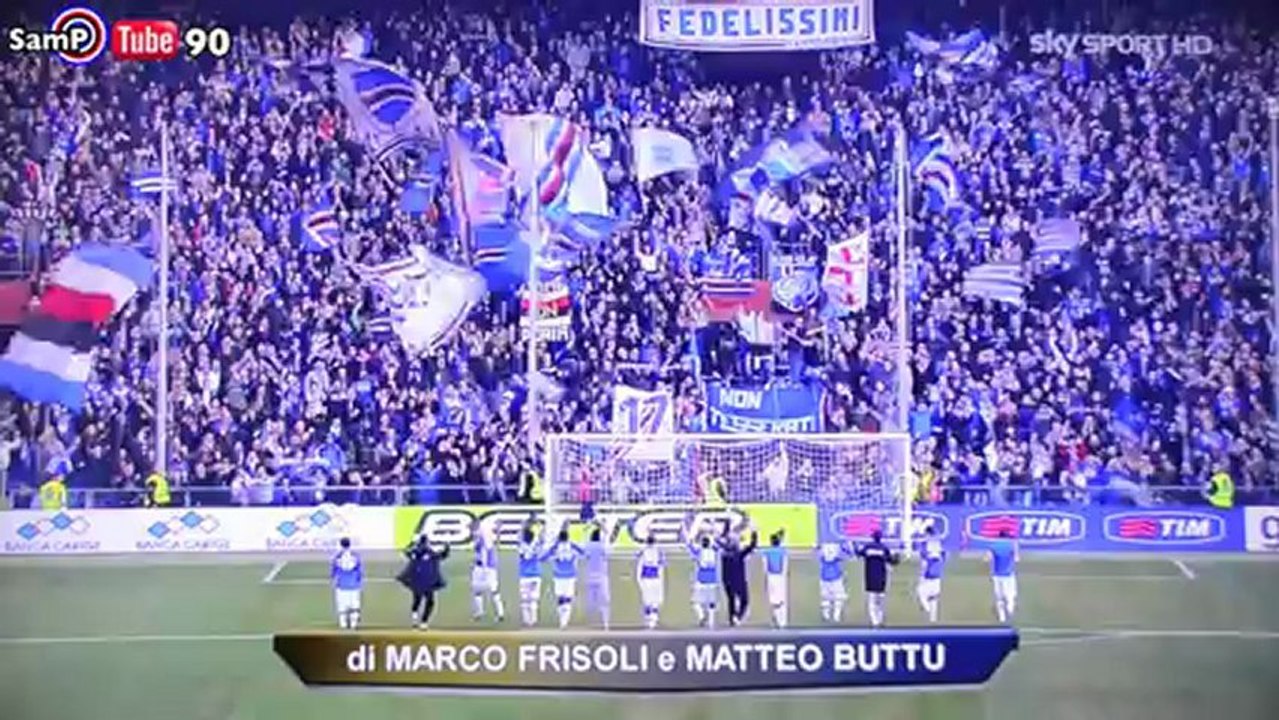 SampTube90 - Sampdoria 1 - Parma 0 - [Serie A Remix - SKY HD]