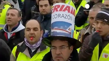 Los trabajadores de Iberia, en pie de guerra