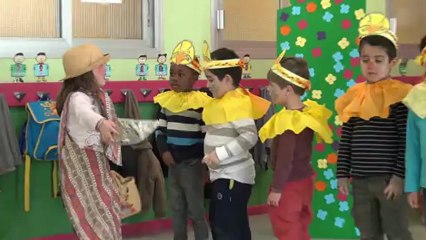 La poule qui pondait des patates - Maternelle Rousseau