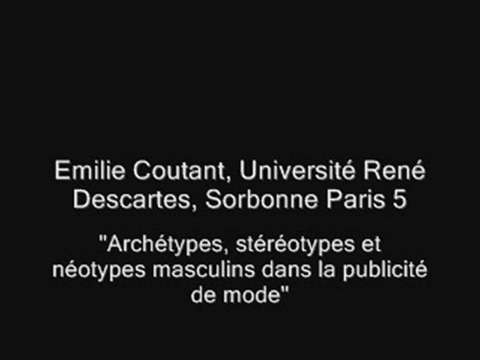04.12.12 n°1 - Séminaire histoire de la mode et du vêtement - La mode : objet d’études ? (II) - Séance du 4 décembre 2012 – Première partie