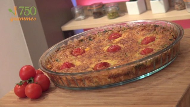 Recette de Quiche sans pâte - 750 Grammes