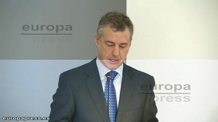 Urkullu: "2013, peor año de historia reciente"