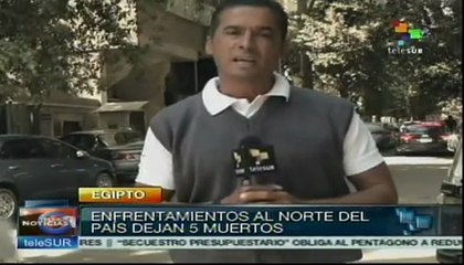 Enfrentamientos en Port Said dejan 5 muertos, Egipto