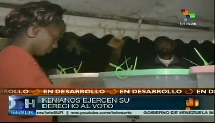 Kenia elige presidente bajo clima de tensión