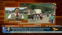 Cafeteros y camioneros de Colombia en conflicto