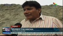 En riesgo restos arqueológicos de Paruchuco, en Perú