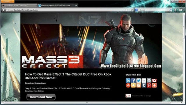 Download Mass Effect 3 The Citadel DLC - Xbox 360 / PS3