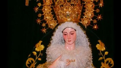 Restauración Virgen de la Piedad. Sanlucar la Mayor