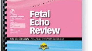 Medicine Book Review: Fetal Echocardiography Review by Nikki C. Stahl, Valrie Kunes, Bradley W. Robinson