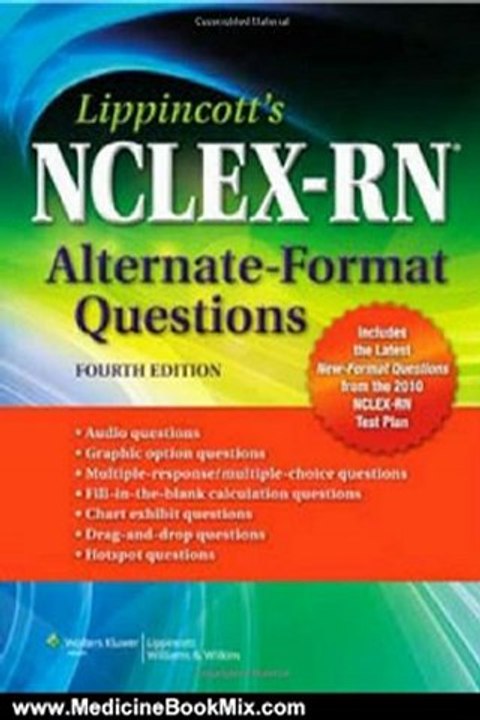 Medicine Book Review: Lippincott's NCLEX-RN Alternate-Format Questions by Lippincott