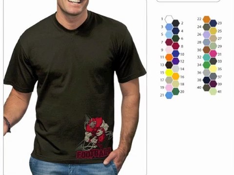 Custom Printed Hanes Beefy T Shirts No Minimum