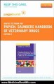 Medicine Book Review: Saunders Handbook of Veterinary Drugs - Pageburst E-Book on VitalSource (Retail Access Card): Small and Large Animal, 3e by Mark G. Papich DVM MS DACVCP