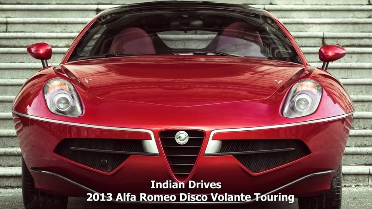 2013 "Alfa Romeo Disco Volante Touring" at 2013 Geneva
