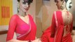 Sherlyn Chopra in Red Hot Saree