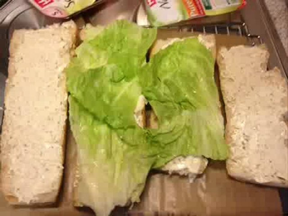 Croque mit Pute und Ananas