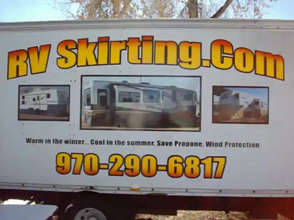 Truck Camper RV Skirting, Fifth Wheel Skirts, Trailer Skirting, 5th