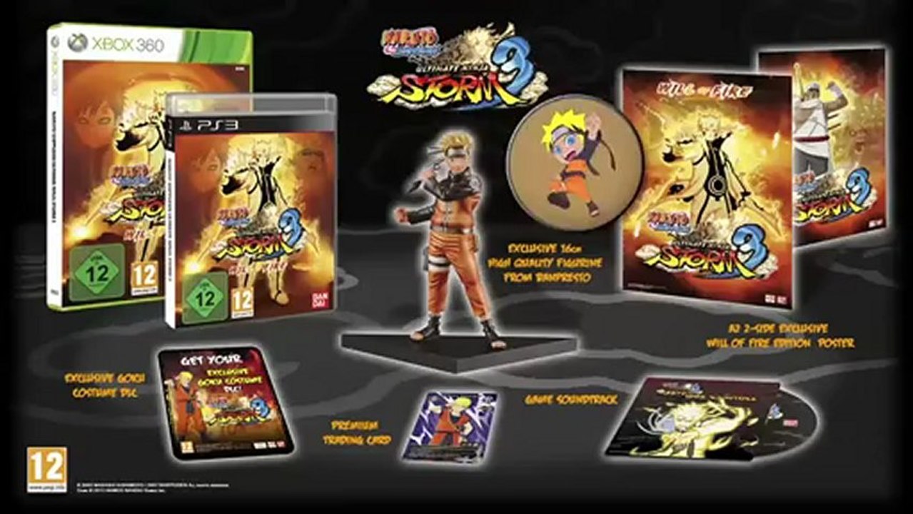 Naruto Shippuden : Ultimate Ninja Storm 3 - Sasuke en action