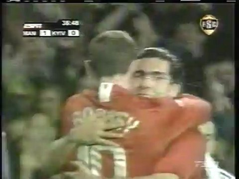 2007 (November 7) Manchester United (England) 4-Dinamo Kiev (Ukraine) 0 (Champions League)