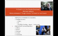 Module 1 'Welcome to Coaching'- Chapter 2 Part 1 Video Lecture - Coach Rader