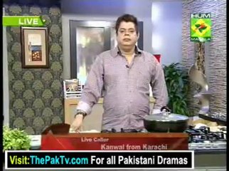 Live At 9 With Chef Gulzar - 4th March 2013 - Part 1