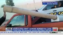 Drug Cannon Used for Throwing Drugs Over Border Seized