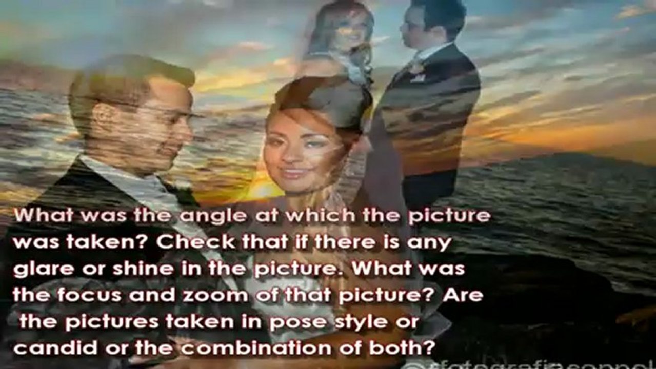 Few Tips to Choose Right Wedding Photographer