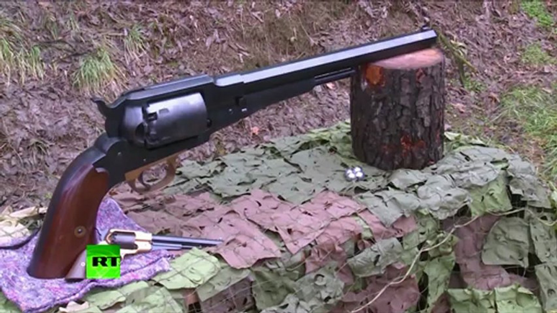 Big Gun: World's largest firing revolver unveiled - video Dailymotion