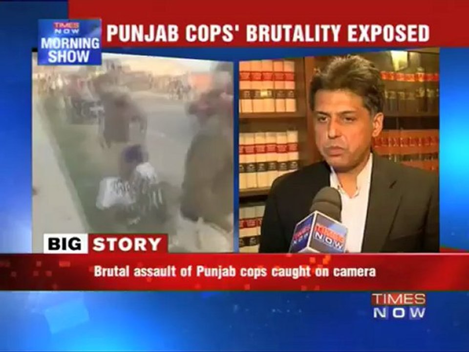 Punjab cops' brutality exposed.