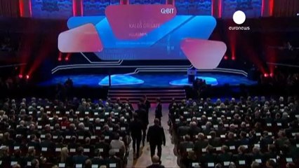 CEBIT conference opens in Hanover