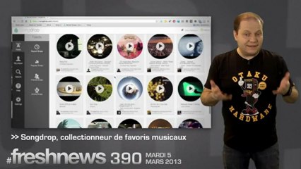 freshnews #390 Evleaks révèle le Galaxy S4, ThePirateBay, Songdrop (05/03/2013)