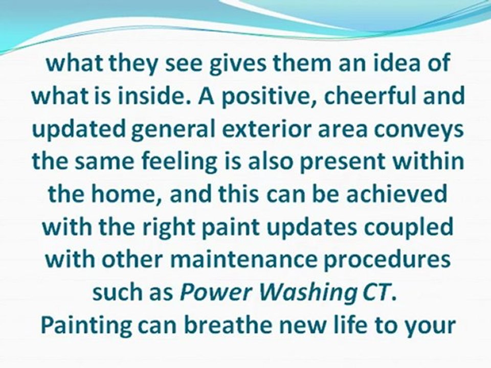 The Many Benefits Of Repainting The House