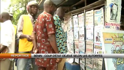 Bénin : Coup d’état déjoué selon les autorités