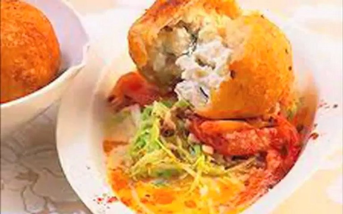 19 Ungarisch kochen Gerichte Geschichte Langos Christian Rezepte Süßspeise Puderzucker Marmelade Nuss-Nougat-Creme