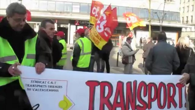Valenciennes, 5 mars 2013. Manifestation contre la flexisécurité