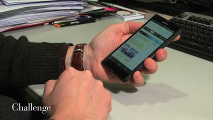 Nous avons testé le Xperia Z, le smartphone de Sony
