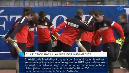 El Atlético hará una gira por Sudamérica de finales de julio a inicios de agosto