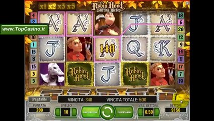 Inizia a giocare alla slot machine online