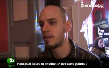 Jean-Sébastien Bérubé en interview pour planetebd.com