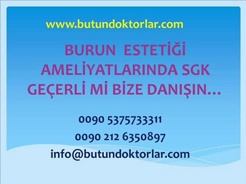 Burun Estetiği,Burun Estetiği Ameliyatı,Burun Estetiği Fiyatları,