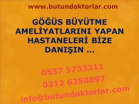 Meme Büyütme Ameliyatı,Meme Büyütme Yöntemleri,Meme Büyütme Egzersizleri,