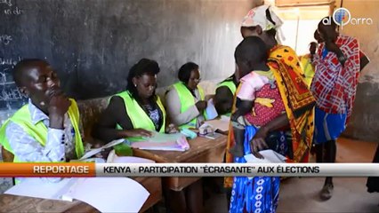 Kenya : Participation « écrasante » aux élections