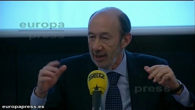 Rubalcaba: Montoro tiene que irse