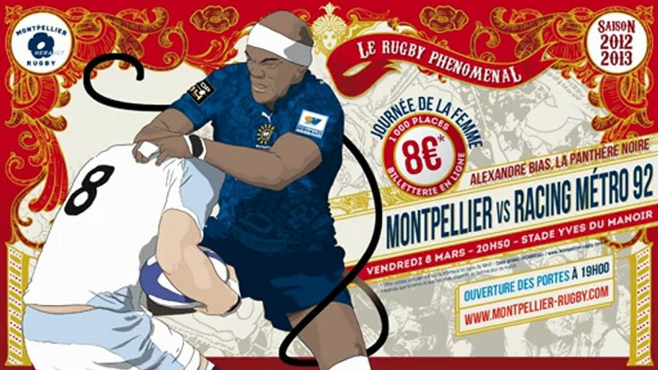 La boite à gifles du Montpellier Hérault Rugby - Episode 14 Saison 3 : Racing 08/03/2013