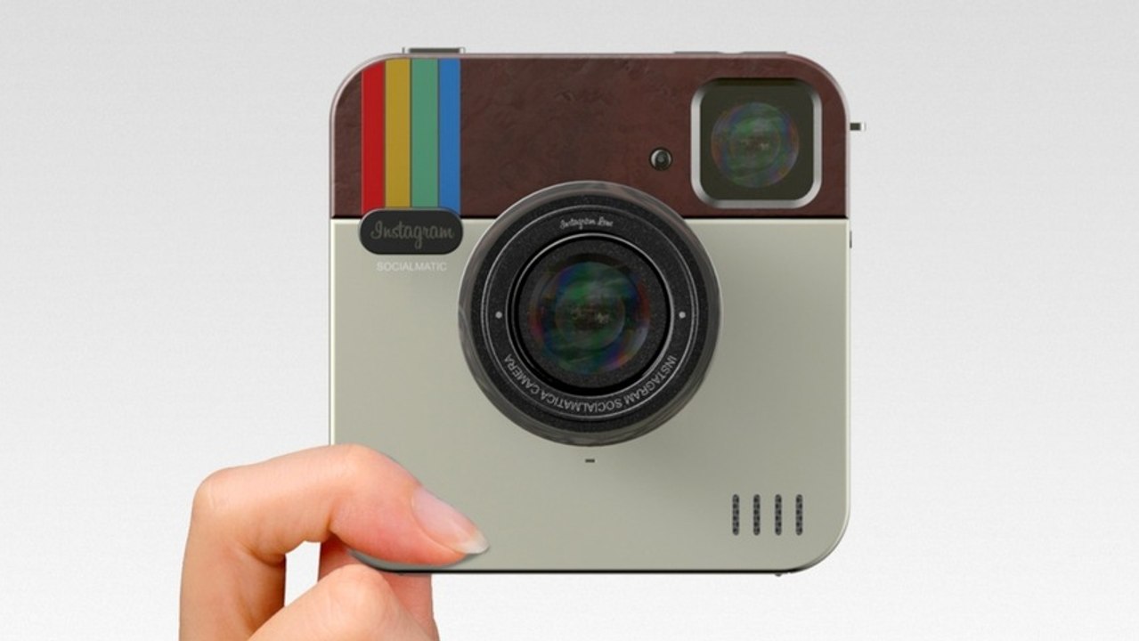 Socialmatic's Polaroid-Backed Instagram Camera is Real
