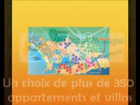 Location Vacances CAP D'AGDE Mer Océan Montagne Video immozip