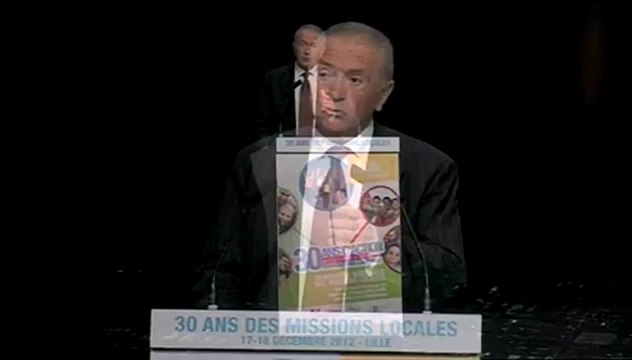 30 ans des Missions Locales - 17/18 décembre 2012 - Discours Présidents UNML- CNML