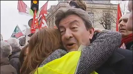 Des élus socialistes et Mélenchon dans le cortège des opposants à la réforme de l'emploi